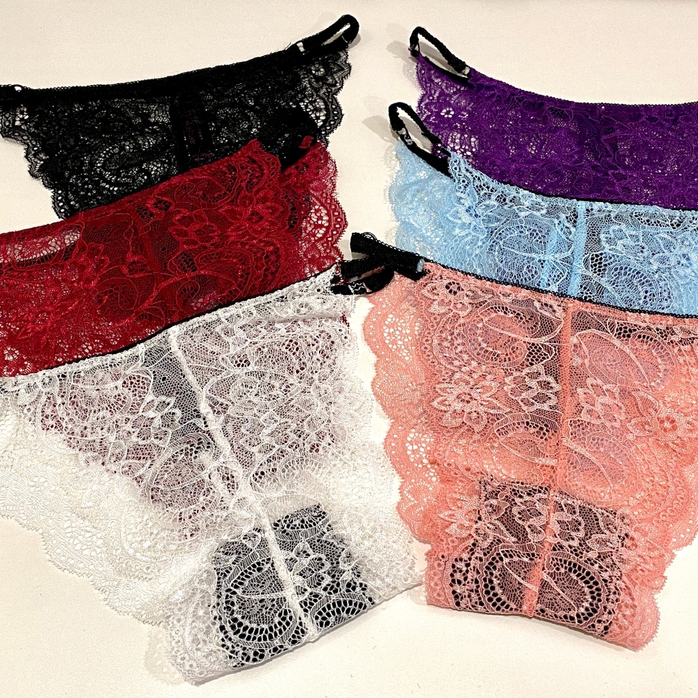 6 Lace Brazilian Panties Sexy Panty women underwea